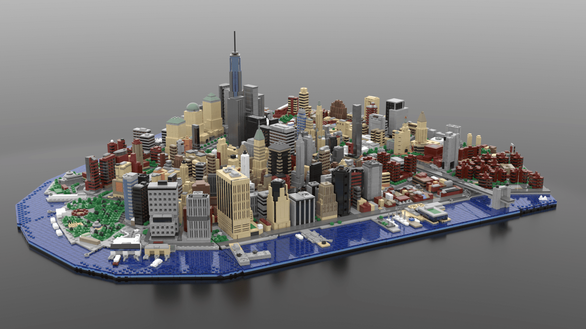 Największy zestaw klocków na świecie – Manhattan z 21.515 klocków