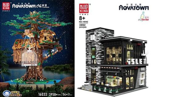 Architektura z klocków Mould King kompatybilnych z LEGO
