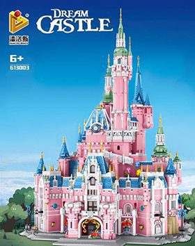 Zamek Cinderella Castle firmy Panlos, czyli tanie LEGO