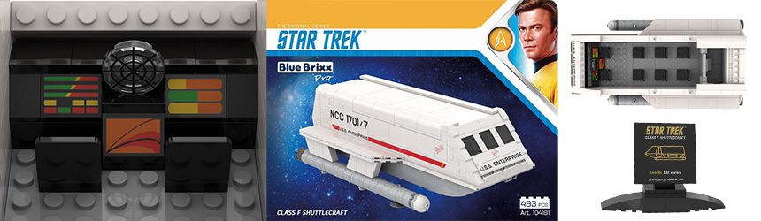 Shuttle Klasy F Star Trek BlueBrixx