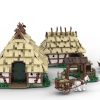 Średniowieczna farma: gospodarstwo z oborą z klocków kompatybilnych z LEGO