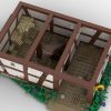Średniowieczna farma: gospodarstwo z oborą z klocków kompatybilnych z LEGO