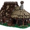 Kuźnia średniowieczna z klocków kompatybilnych z LEGO