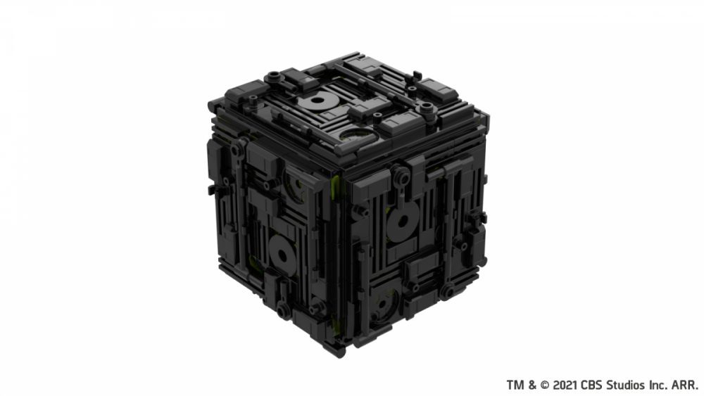 Star Trek Borg Cube mały zestaw z klocków kompatybilnych z LEGO