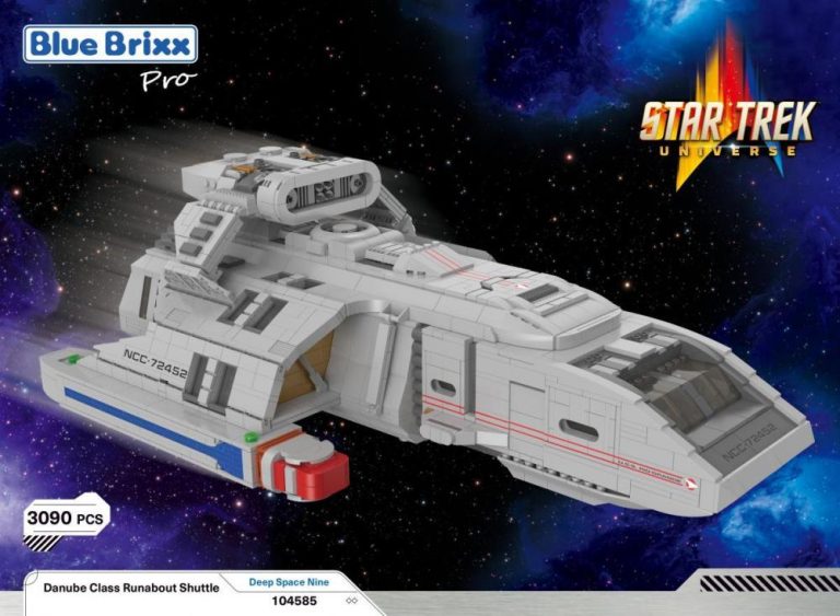 Star Trek Danube class Runabout duży zestaw kompatybilny z LEGO
