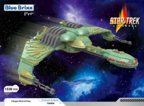 Star Trek Klingon Bird of Prey duży zestaw kompatybilny z LEGO