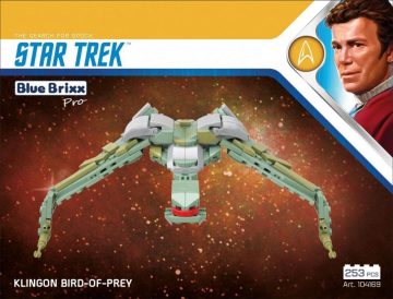 Star Trek Klingon Bird-of-Prey mały zestaw z klocków kompatybilnych z LEGO