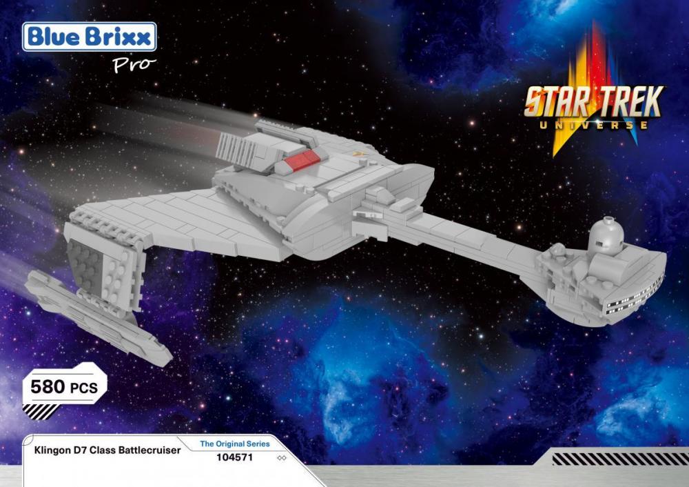 Star Trek Klingon D7 class battlecruiser