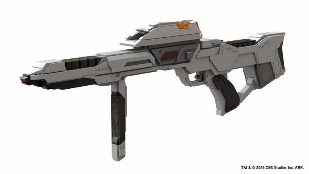 Star Trek Phaser Rifle Type 3 The First Contact oficjalny zestaw z klocków kompatybilnych z LEGO!