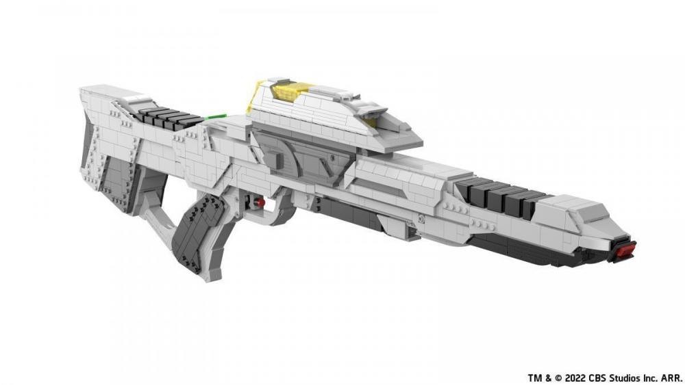 Star Trek Phaser Rifle Type 3 The First Contact oficjalny zestaw z klocków kompatybilnych z LEGO!