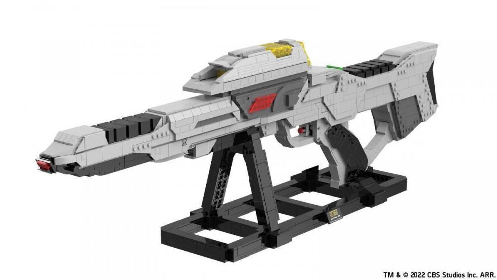 Star Trek Phaser Rifle Type 3 The First Contact oficjalny zestaw z klocków kompatybilnych z LEGO!