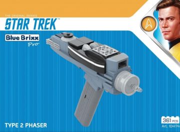 Star Trek Phaser Type 2 The Original Series oficjalny zestaw z klocków kompatybilnych z LEGO!