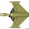 Star Trek Romulan D´deridex Warbird mały zestaw z klocków kompatybilnych z LEGO