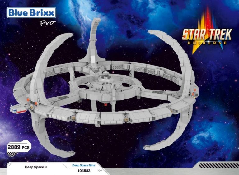 Star Trek Space Station Deep Space Nine duży zestaw kompatybilny z LEGO