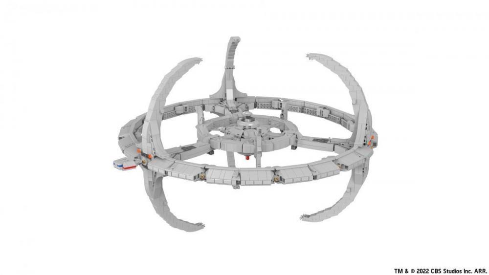 Star Trek Space Station Deep Space Nine duży zestaw kompatybilny z LEGO