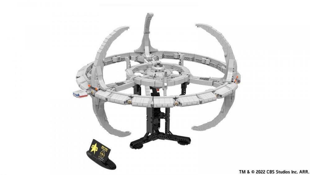 Star Trek Space Station Deep Space Nine duży zestaw kompatybilny z LEGO