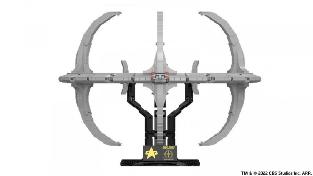 Star Trek Space Station Deep Space Nine duży zestaw kompatybilny z LEGO