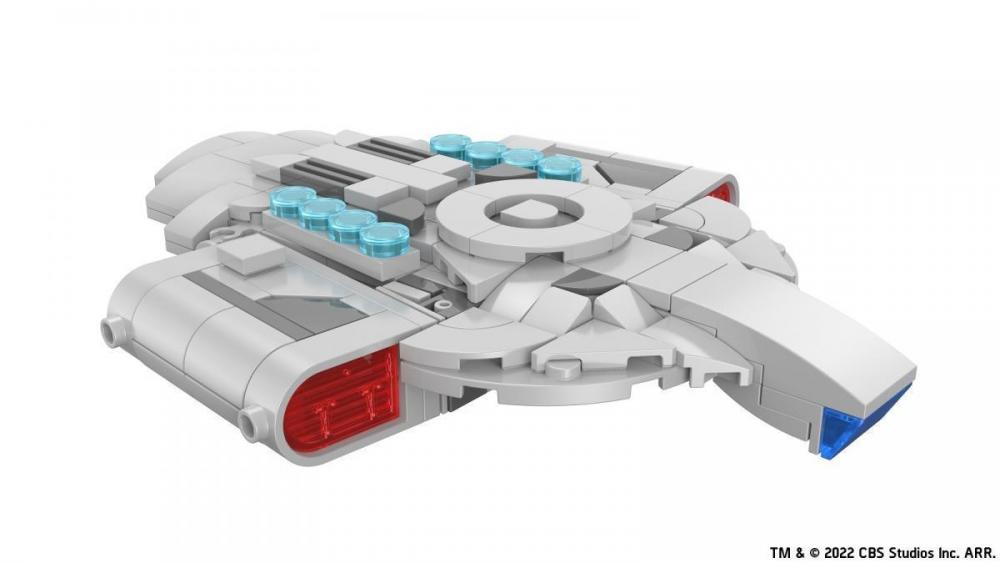 Star Trek USS Defiant NX-74205 mały zestaw z klocków kompatybilnych z LEGO