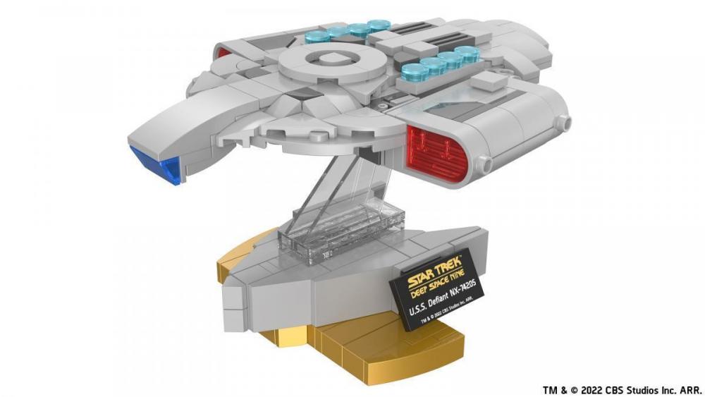 Star Trek USS Defiant NX-74205 mały zestaw z klocków kompatybilnych z LEGO