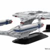 BlueBrixx Star Trek USS Enterprise NCC-1701-D duży zestaw kompatybilny z LEGO