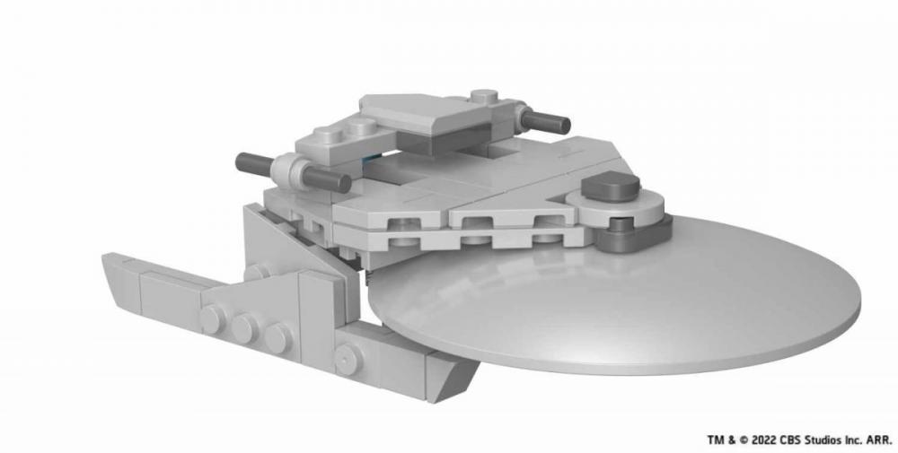 Star Trek USS Reliant NCC-1864 mały zestaw z klocków kompatybilnych z LEGO