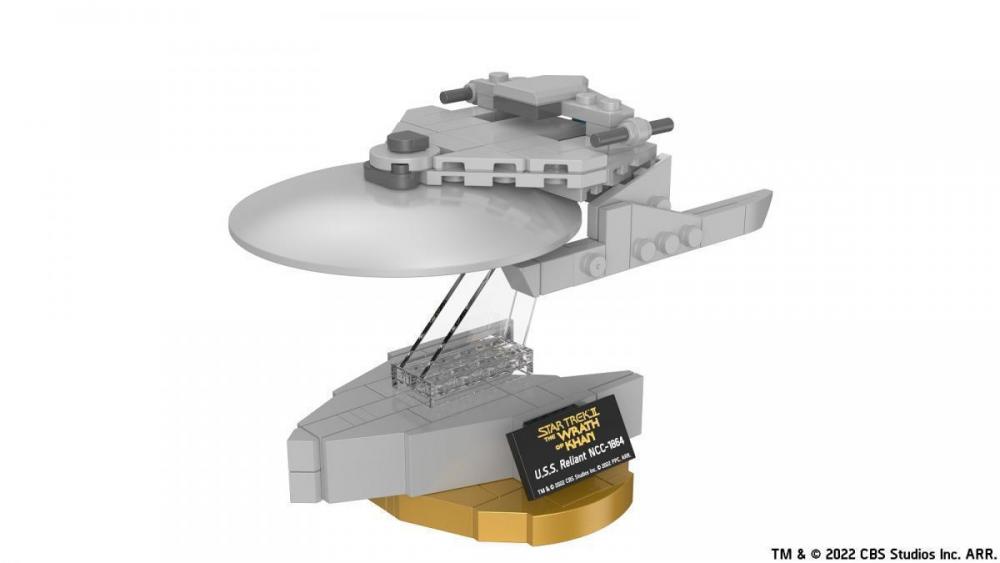 Star Trek USS Reliant NCC-1864 mały zestaw z klocków kompatybilnych z LEGO