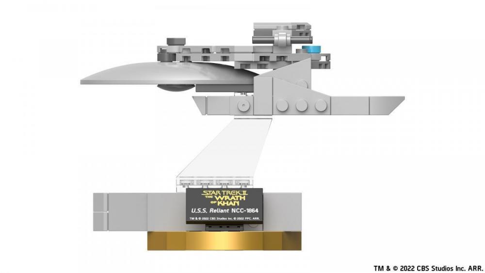 Star Trek USS Reliant NCC-1864 mały zestaw z klocków kompatybilnych z LEGO