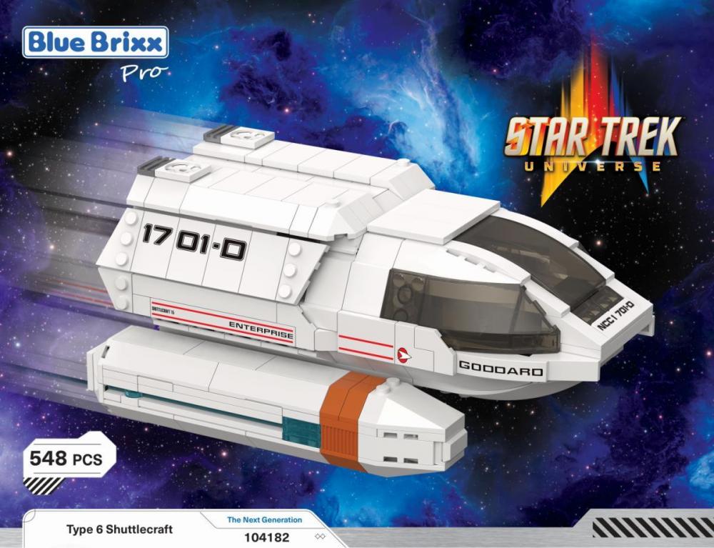 Star Trek type 6 shuttlecraft wahadłowiec alternatywa LEGO - BlueBrixx Pro