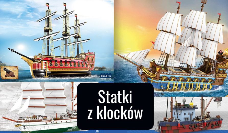Lego statki pirackie wojenne rybackie - najlepsze alternatywy