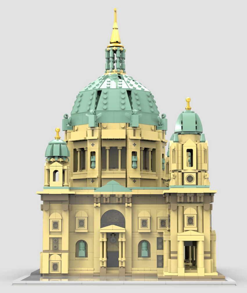 Katedra Berlińska, Niemcy z klocków kompatybilnych z LEGO