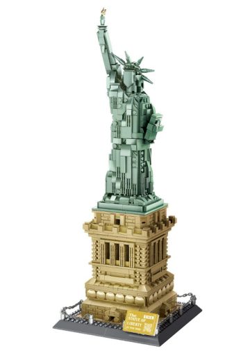 Statua Wolności, Nowy Jork z klocków kompatybilnych z LEGO