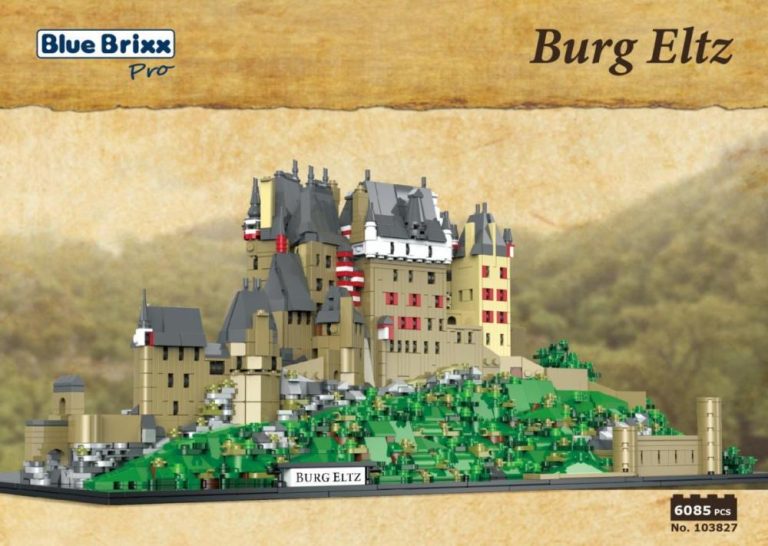 Zamek Eltz w Eifel, Niemcy z klocków kompatybilnych z LEGO