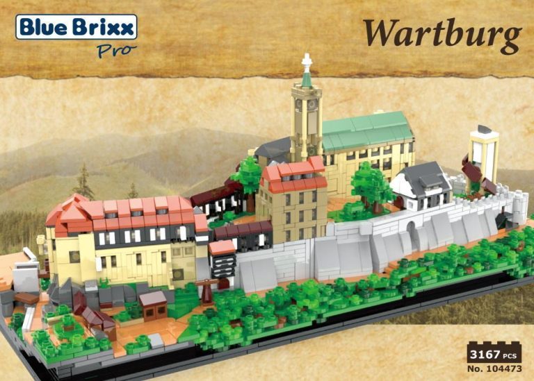 Zamek Wartburg, Niemcy z klocków kompatybilnych z LEGO