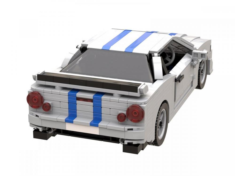 Alternatywa LEGO Fast Furious Nissan Skyline