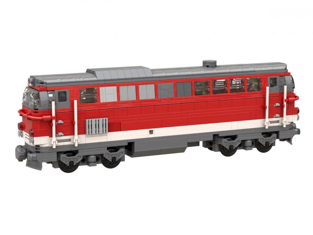 Koleje austryjackie lokomotywa Gailtaltrain BR 2043 z klocków
