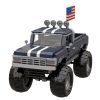 Monster truck z klocków kompatybilnych z LEGO niebieski Bigfoot