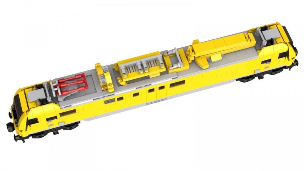 BR 711 Pojazd do naprawy sieci trakcyjnej – system kompatybilny z LEGO