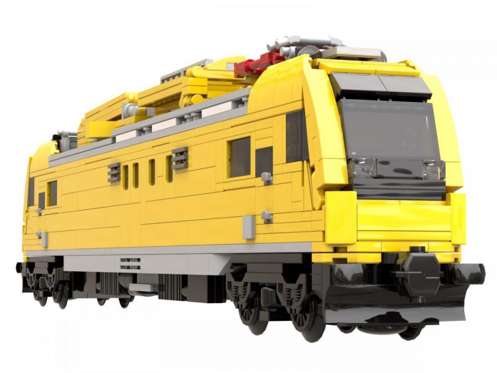 BR 711 Pojazd do naprawy sieci trakcyjnej – system kompatybilny z LEGO