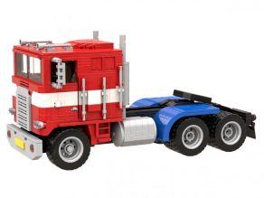 Ciężarówka w stylu Optimus Prime z Transformers – zamiennik LEGO