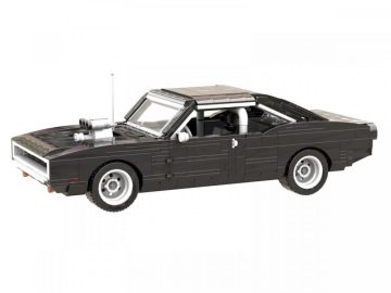 Dodge z Za szybcy, za wściekli czarny Charger – zamiennik Lego