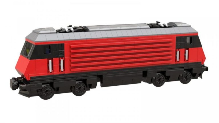 Lokomotywa elektryczna SBB CFF FFS LOK Re 460 Szwajcaria z klocków