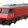 Lokomotywa elektryczna SBB CFF FFS EuroCity Szwajcaria z klocków kompatybilnych z LEGO