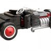 Samochód Mad Max zamiennik LEGO w stylu rat rod czarny oldtimer