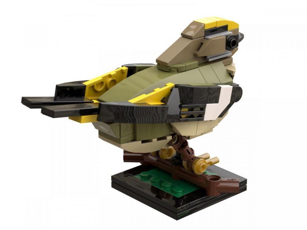 Mysikrólik ptak alternatywa LEGO
