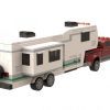 Pick up z przyczepą kempingową alternatywa LEGO