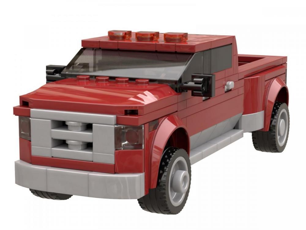 Pick up z przyczepą kempingową alternatywa LEGO