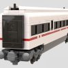 Pociąg Intercity zamiennik LEGO Wagon restauracyjny biało czerwony