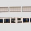 Pociąg Intercity zamiennik LEGO Wagon restauracyjny biało czerwony