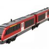 Pociąg koleji niemieckich BR 642 z klocków kompatybilnych z LEGO