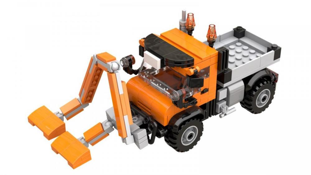 Pojazd komunalny 5 w 1 zamiennik LEGO